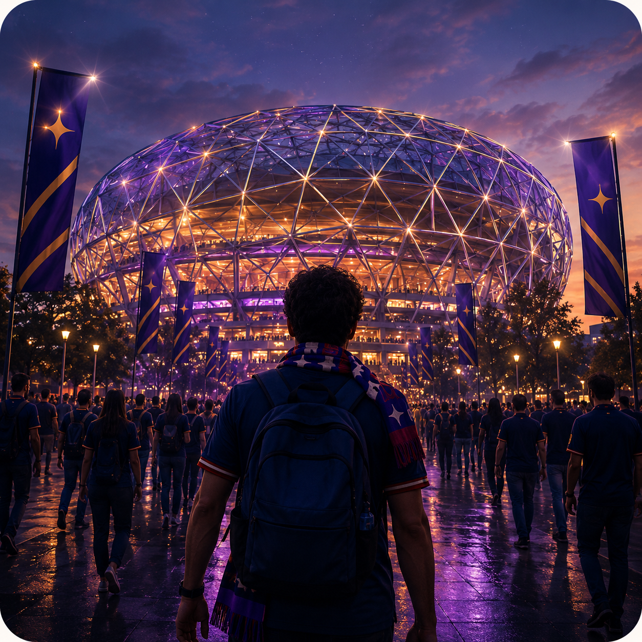 Stadium Arrival scene preview